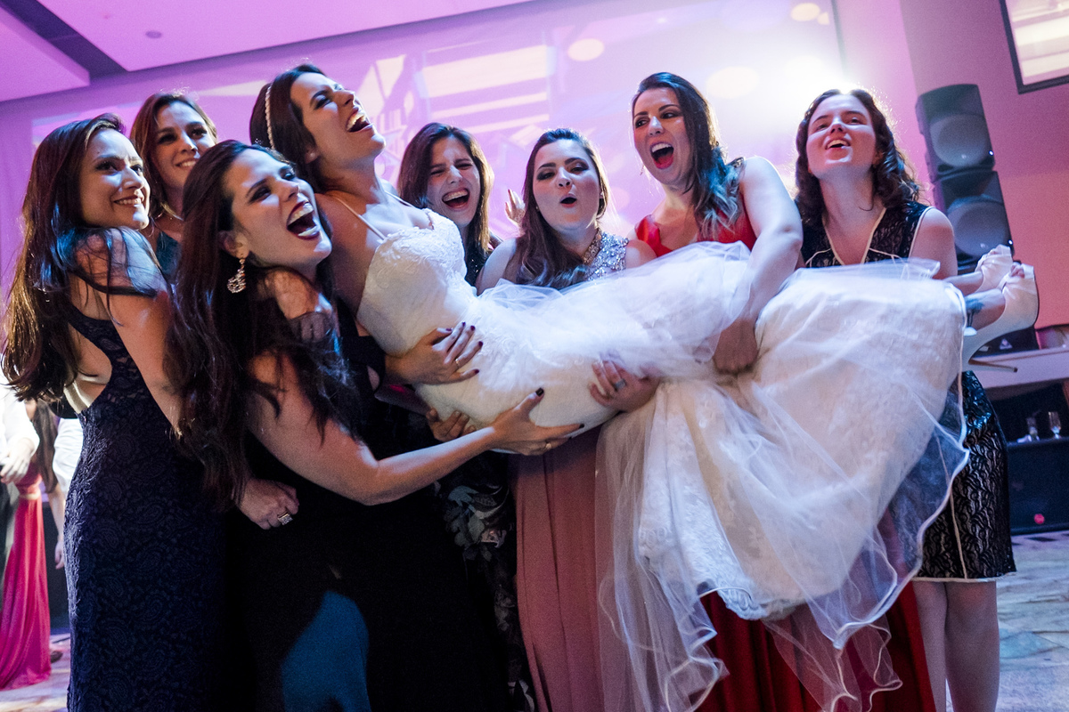 amigas da noiva na festa de casamento buffet samyr são caetano do sul - sp