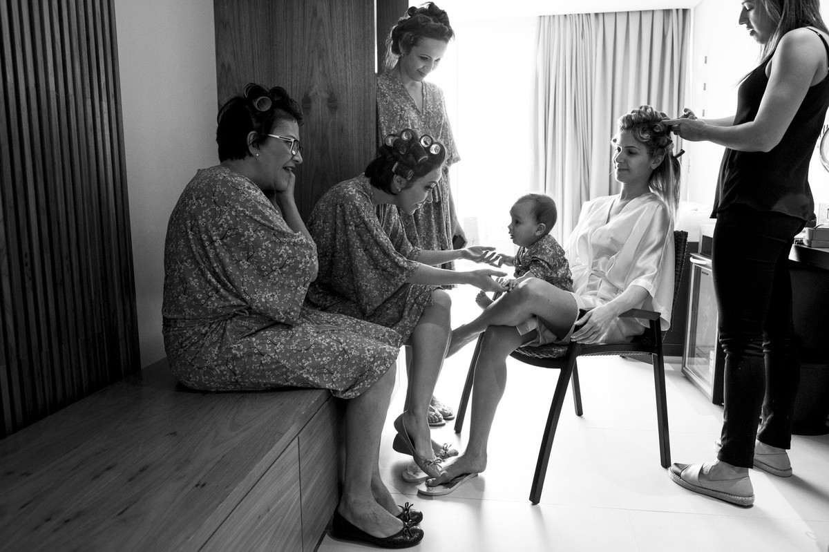 Making-of com a família é maravilhoso