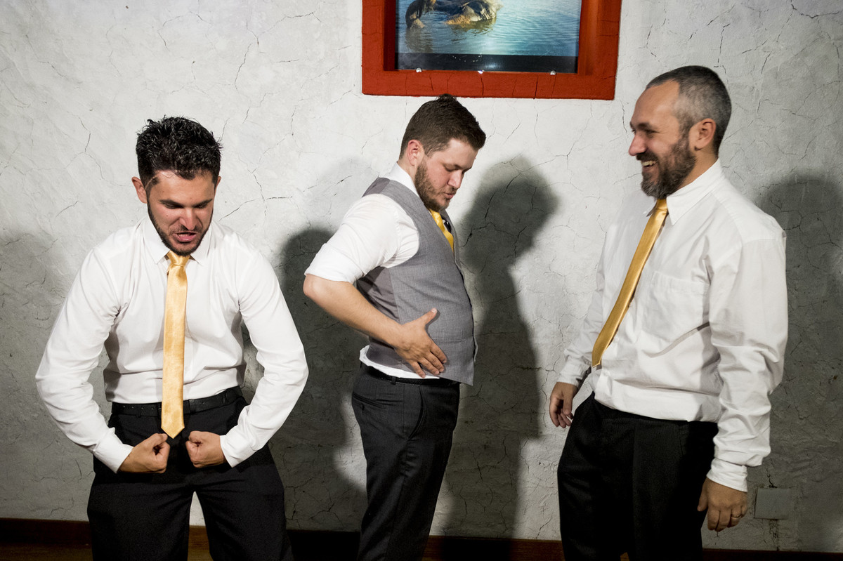 olha o físico deles