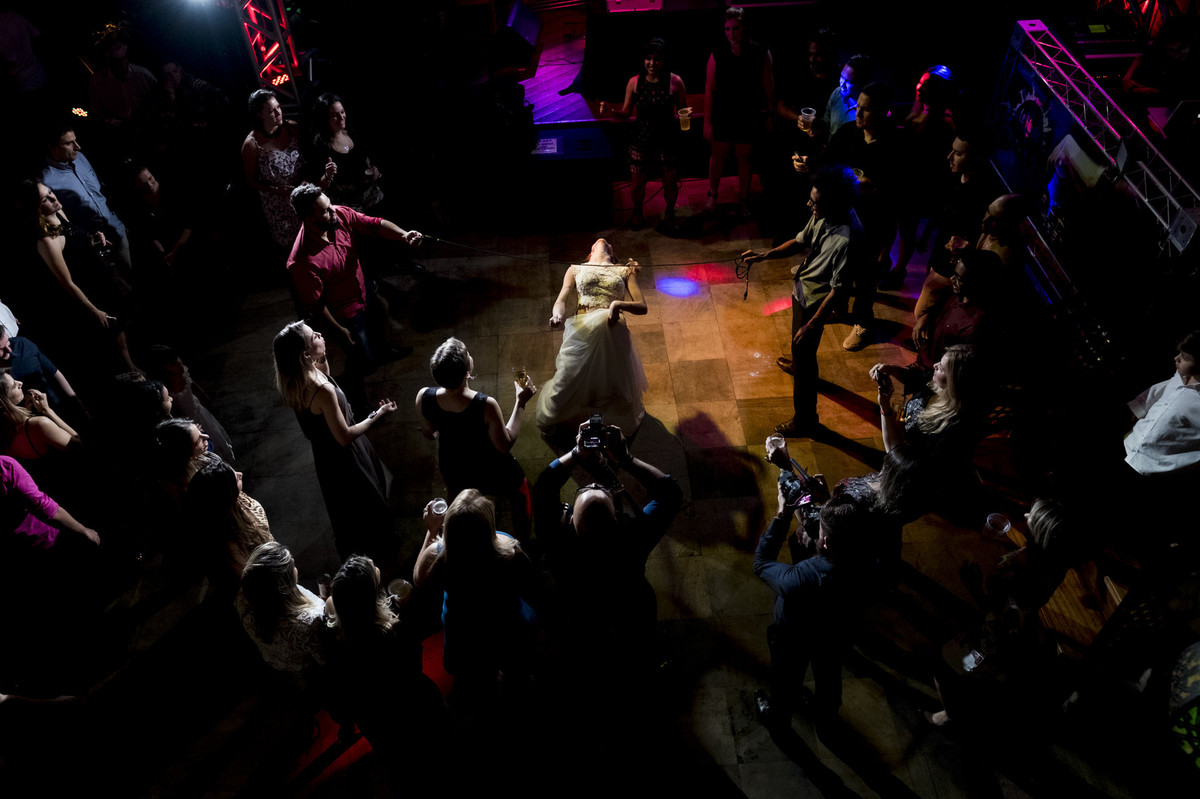 Passando pela cordinha