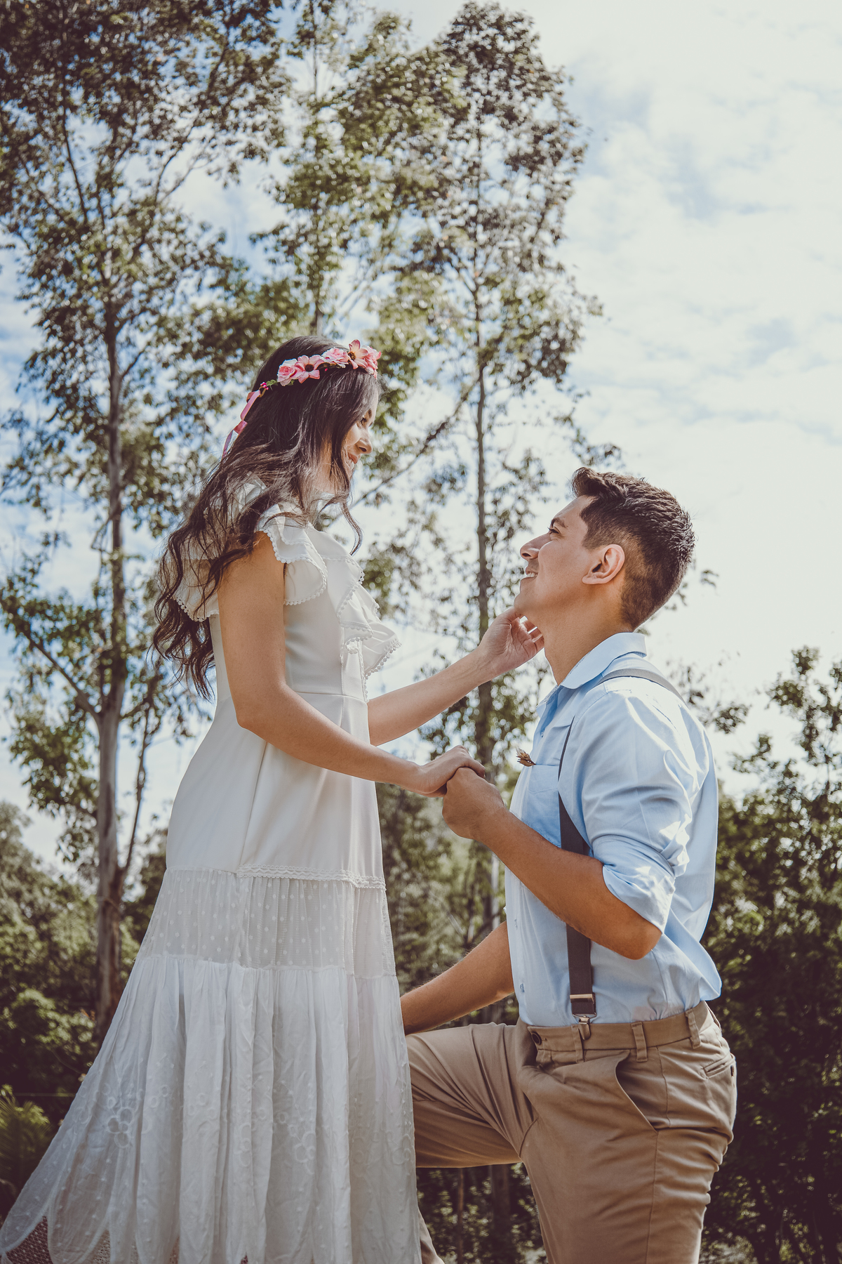 Bárbara e Samuel - Ensaio de casal no Sítio Vale em Divinópolis
