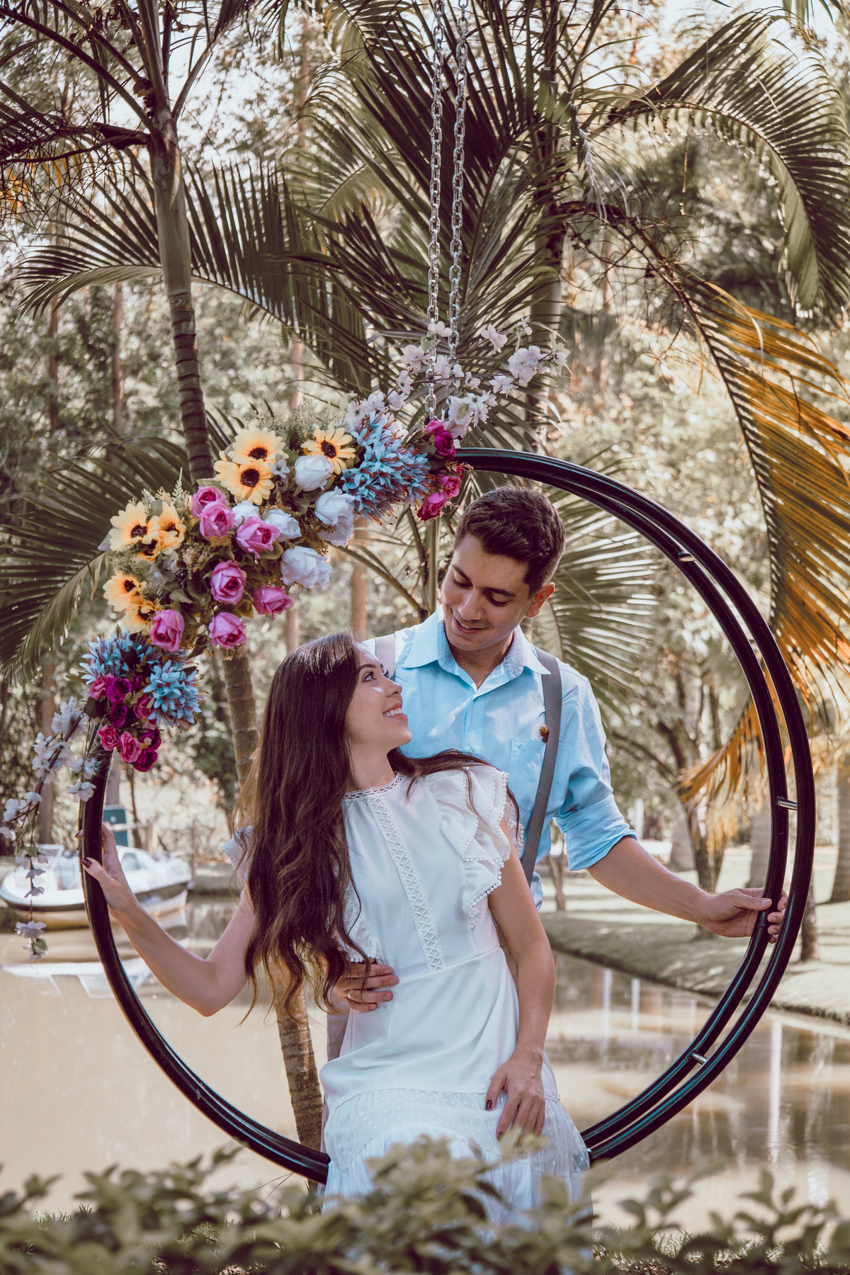 Bárbara e Samuel - Ensaio de casal no Sítio Vale em Divinópolis
