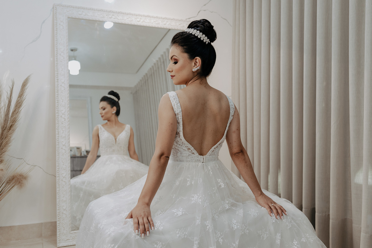 PREPARACAO DA BELEZA DA NOIVA DANI REALIZADA NO STUDIO K EM MARINGA PARANA