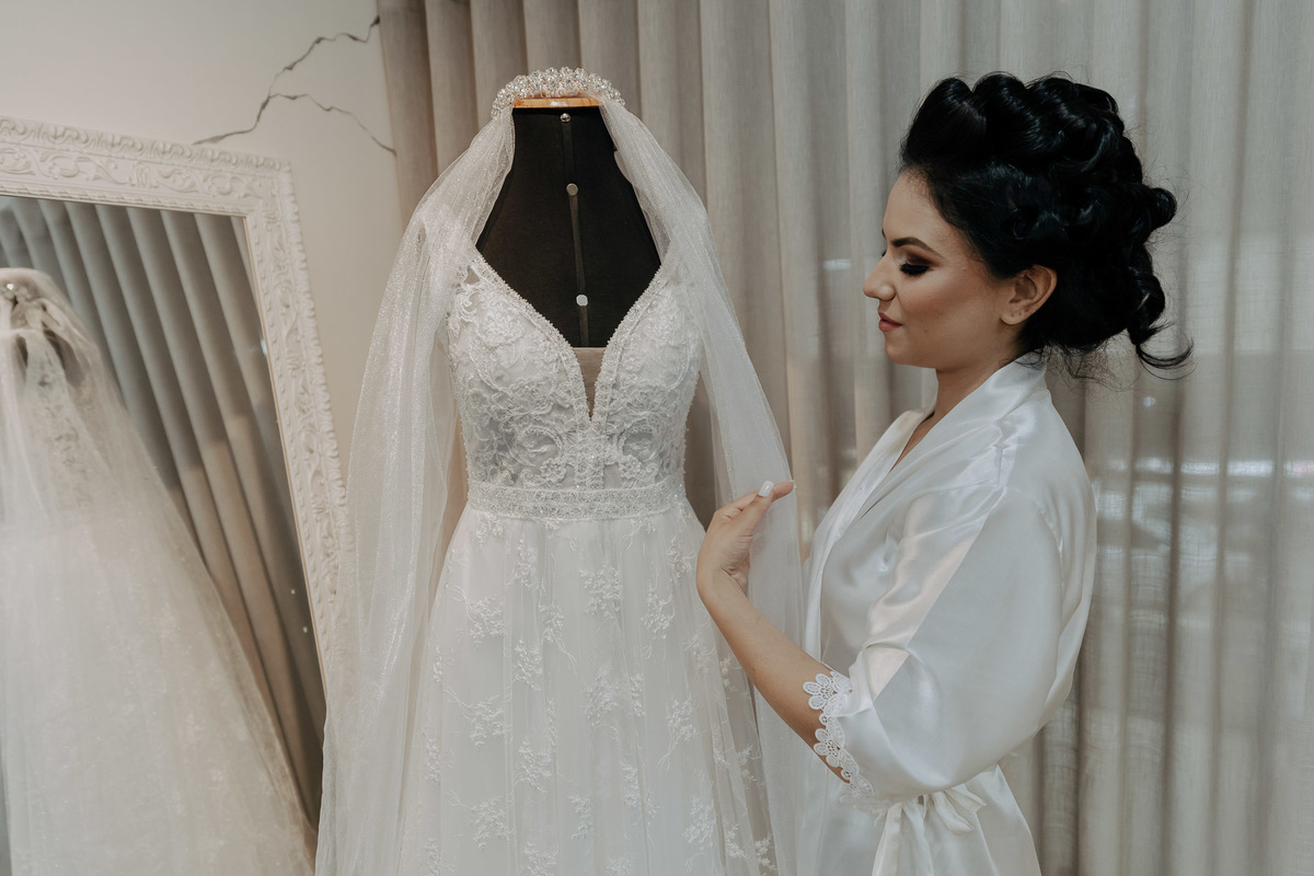 PREPARACAO DA BELEZA DA NOIVA DANI REALIZADA NO STUDIO K EM MARINGA PARANA