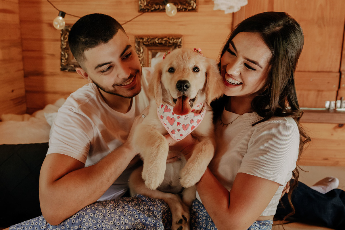 ENSAIO PRE CASAMENTO REALIZADO NO RECANTO PARAISO EM MARINGA NO PARANA E COM A PARTICIPACAO DO CACHORRO DO CASAL GOLDEN RETRIEVER TILAPIA E FOTOGRAFADO POR LUCAS DREHER