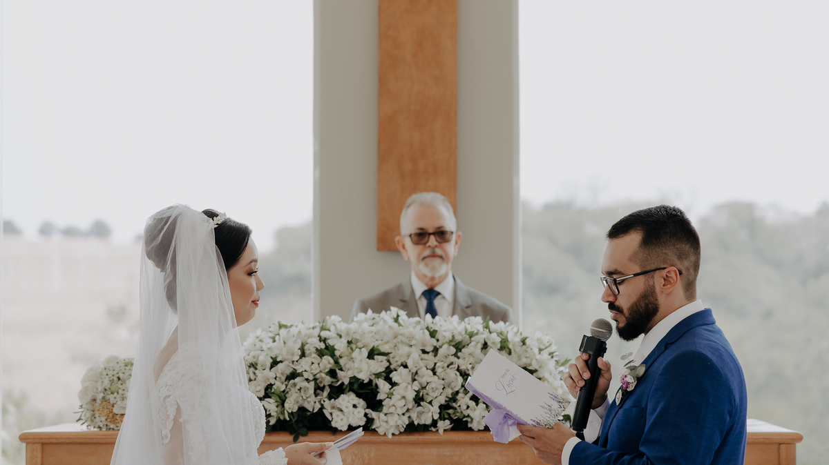 CERIMONIA DE CASAMENTO NA CAPELA DO LALINDA EVENTOS EM MARINGA PARANA