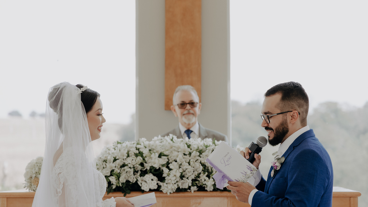CERIMONIA DE CASAMENTO NA CAPELA DO LALINDA EVENTOS EM MARINGA PARANA