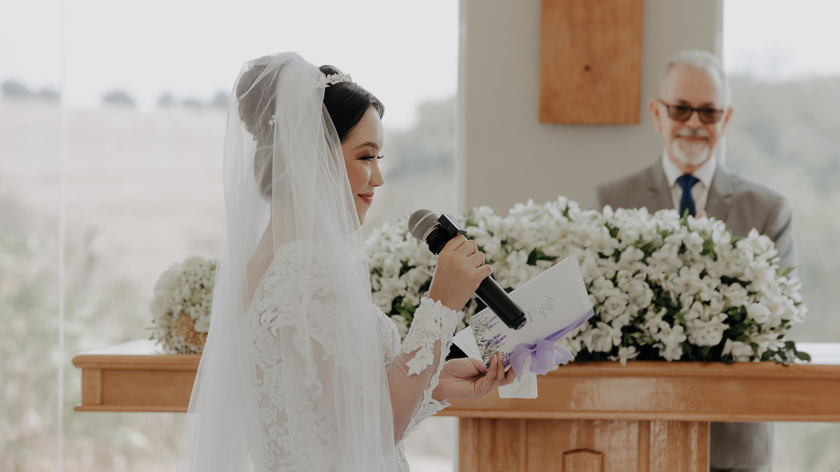 CERIMONIA DE CASAMENTO NA CAPELA DO LALINDA EVENTOS EM MARINGA PARANA