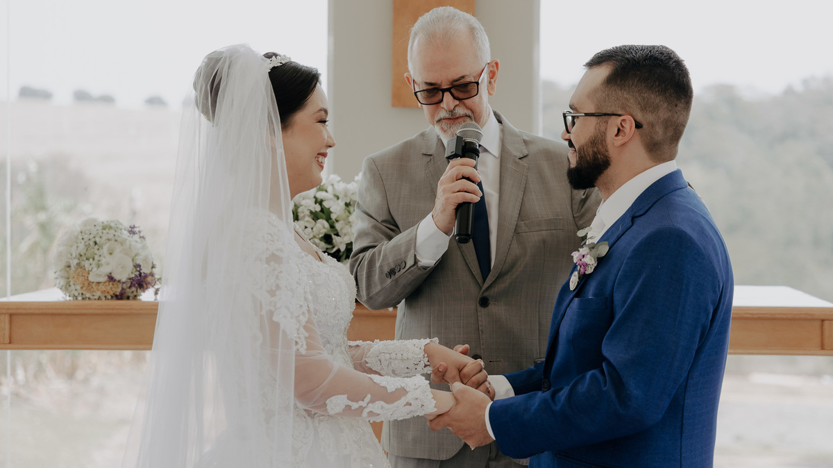 CERIMONIA DE CASAMENTO NA CAPELA DO LALINDA EVENTOS EM MARINGA PARANA