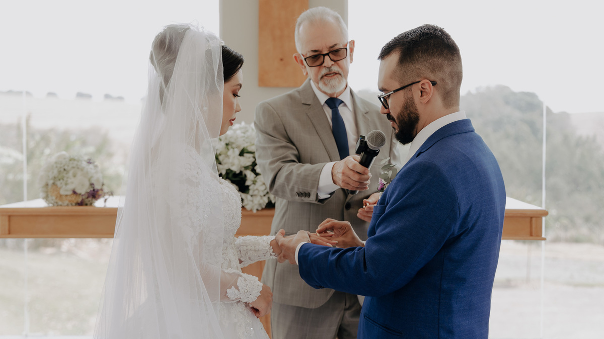 CERIMONIA DE CASAMENTO NA CAPELA DO LALINDA EVENTOS EM MARINGA PARANA