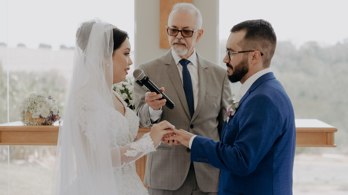 CERIMONIA DE CASAMENTO NA CAPELA DO LALINDA EVENTOS EM MARINGA PARANA