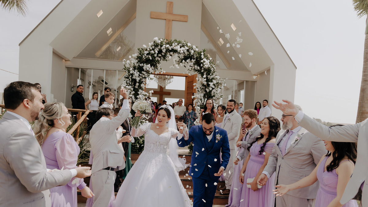 CERIMONIA DE CASAMENTO NA CAPELA DO LALINDA EVENTOS EM MARINGA PARANA