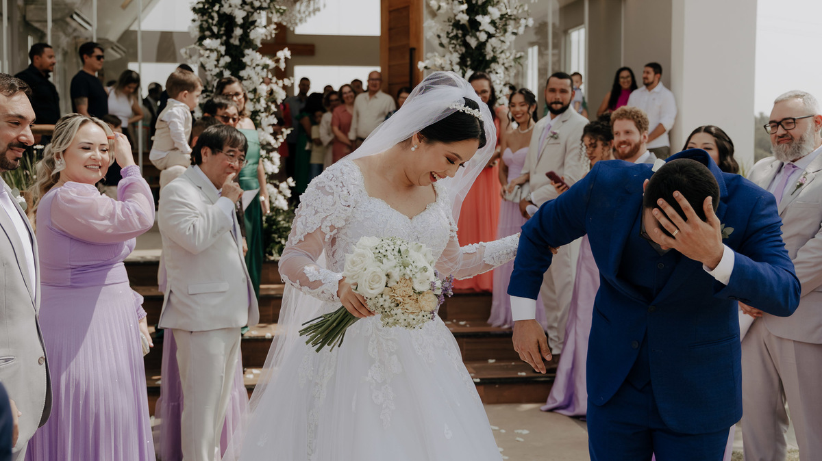 CERIMONIA DE CASAMENTO NA CAPELA DO LALINDA EVENTOS EM MARINGA PARANA