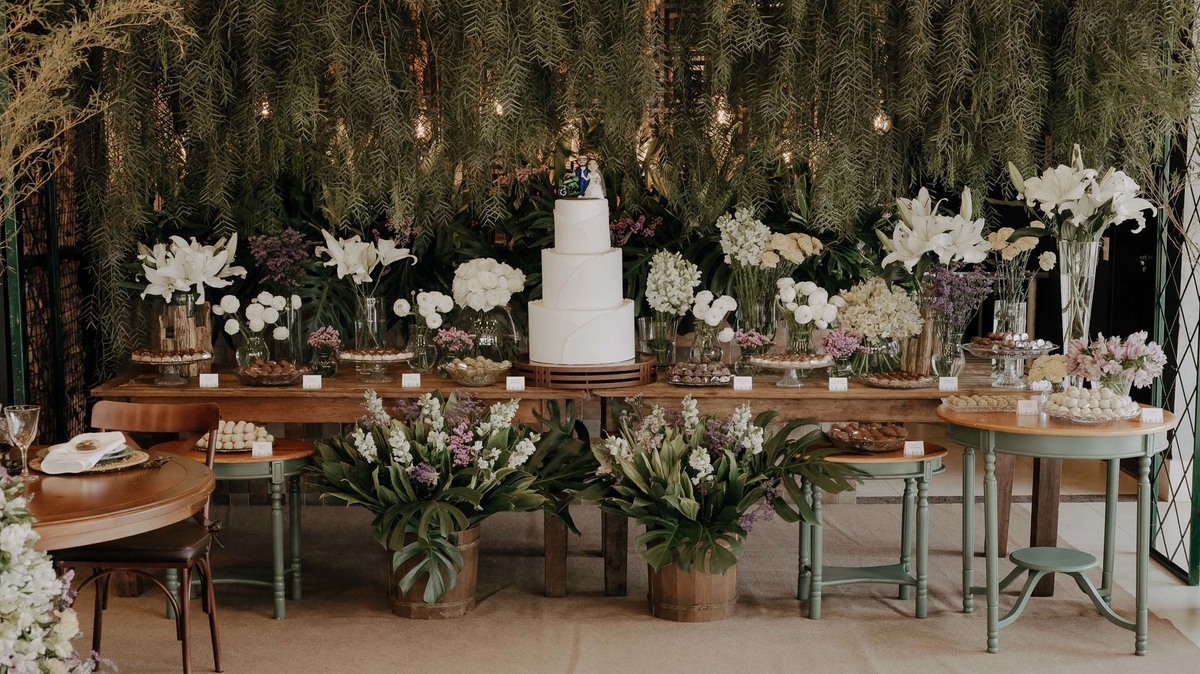 DECORACAO DE CASAMENTO REALIZADA PELO S8 EVENTOS NO SALAO DE FESTAS DO LALINDA EVENTOS EM MARINGA PARANA