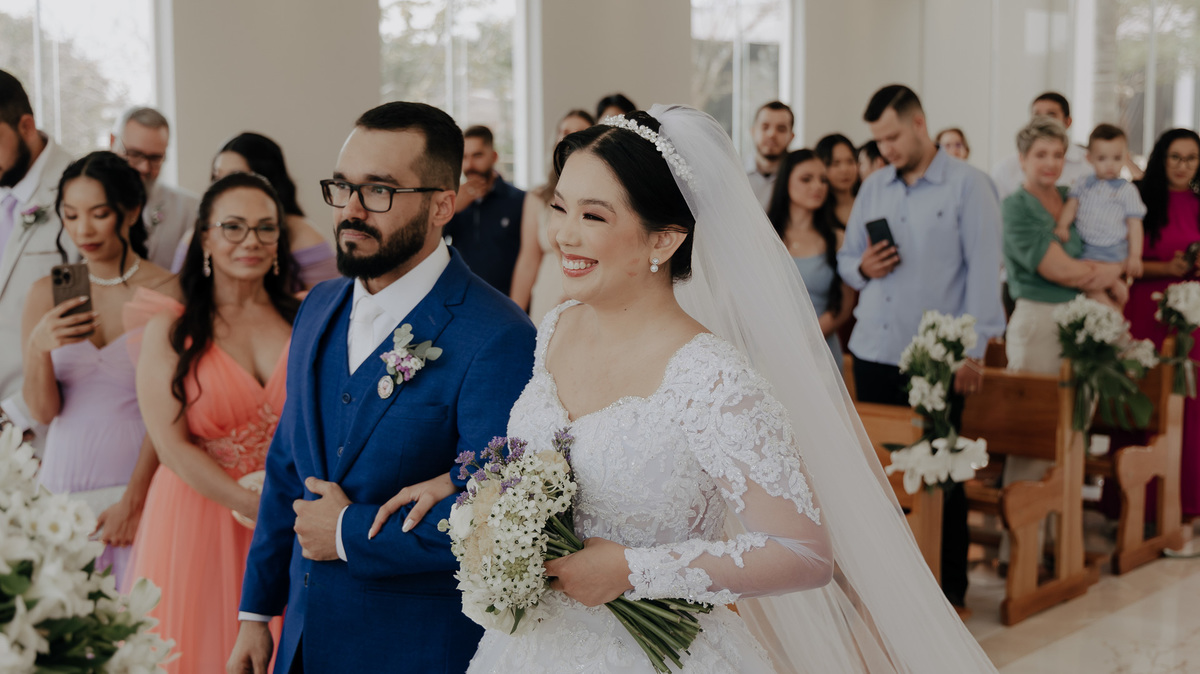 CERIMONIA DE CASAMENTO NA CAPELA DO LALINDA EVENTOS EM MARINGA PARANA