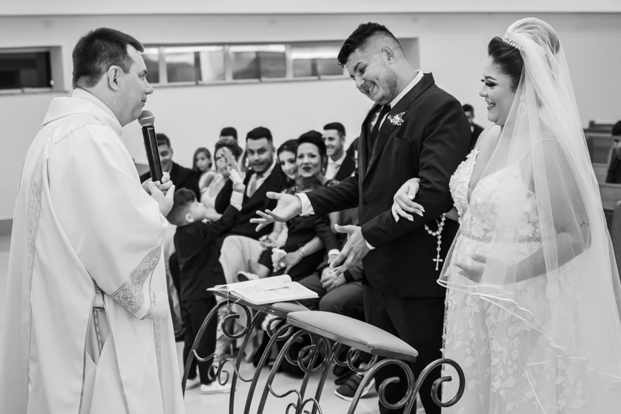 CERIMONIA DE CASAMENTO NA CAPELA IRMA DULCE EM MARINGA NO PARANA