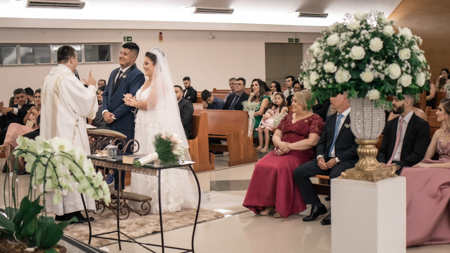 CERIMONIA DE CASAMENTO NA CAPELA IRMA DULCE EM MARINGA NO PARANA