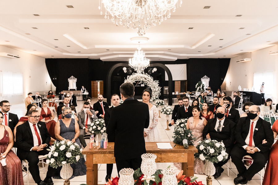 CERIMONIA E RECEPCAO DE CASAMENTO REALIZADO NO MANANCIAL EVENTOS EM SARANDI MARINGA PARANA CERIMONIA INDOOR