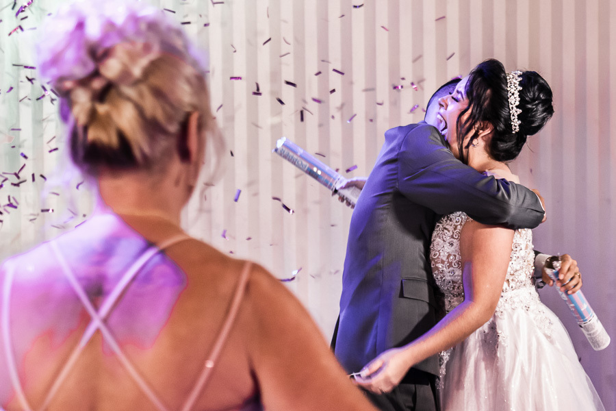 RECEPCAO DE CASMENTO CATOLICO REALIZADO EM MARINGA PARANA ESPACO BARUCK EVENTOS