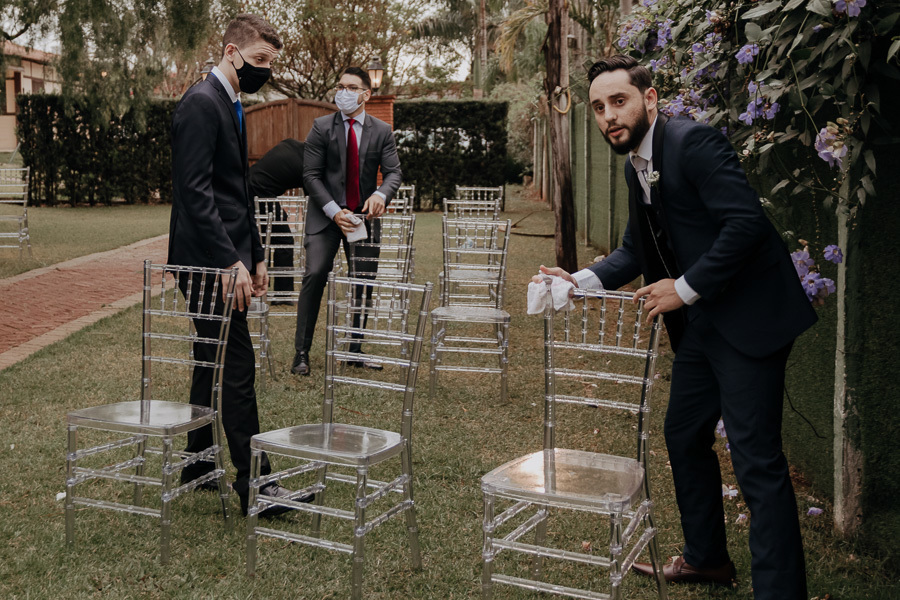 CERIMONIA DE CASAMENTO AO AR LIVRE REALIZADA DE DIA NO CAPIM LIMAO EM MARINGA NO PARANA E FOTOGRAFADO POR LUCAS DREHER E ALINE DREHER