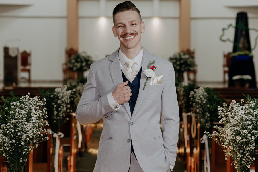 CERIMONIA DE CASAMENTO CATOLICA REALIZADA NA IGREJA SAGRADO CORACAO DE JESUS EM MARINGA PARANA E FOTOGRAFADO POR LUCAS DREHER E ALINE DREHER
