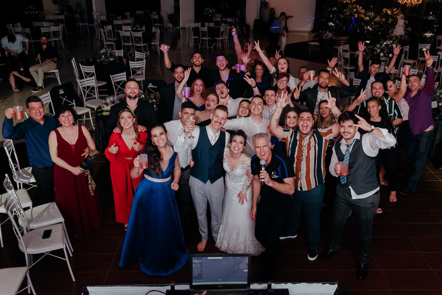 RECEPCAO DE CASAMENTO REALIZADA NA AFMM EM MARINGA NO PARANA E FOTOGRAFADO POR LUCAS DREHER E ALINE DREHER