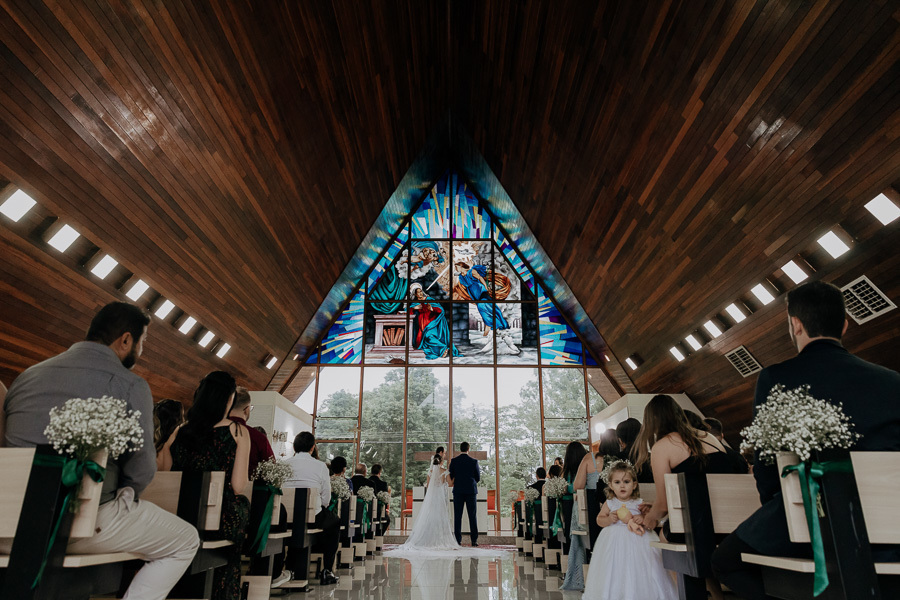 CERIMONIA DE CASAMENTO CATOLICA REALIZADA NO RECANTO PASCAL EM MARINGA NO PARANA E FOTOGRAFADO POR LUCAS DREHER E ALINE DREHER