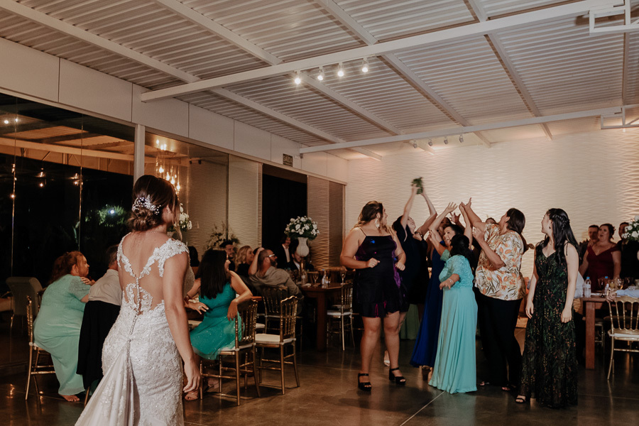 RECEPÇÃO DE CASAMENTO REALIZADO NO SALAO DO MANANCIAL VALE AZUL EM SARANDI NO PARANA