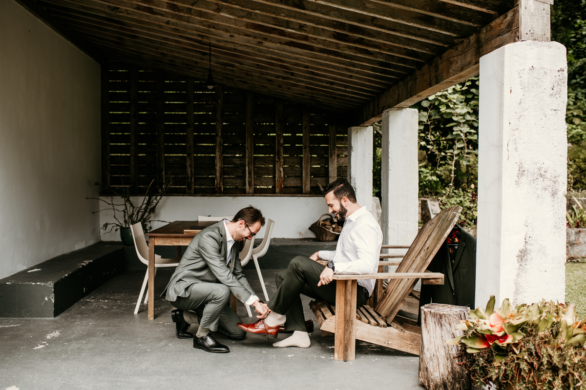 Destination wedding in Azores