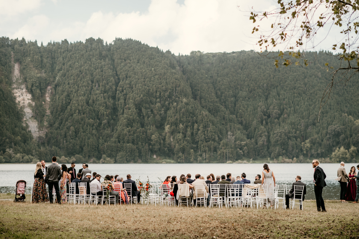 Destination wedding in Azores