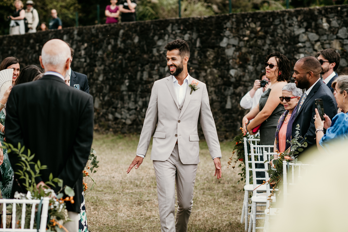 Destination wedding in Azores