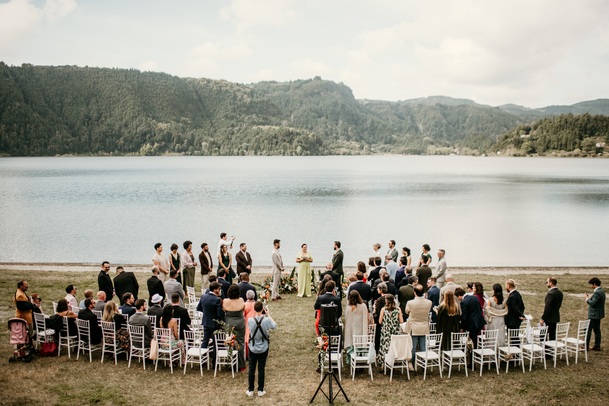Destination wedding in Azores