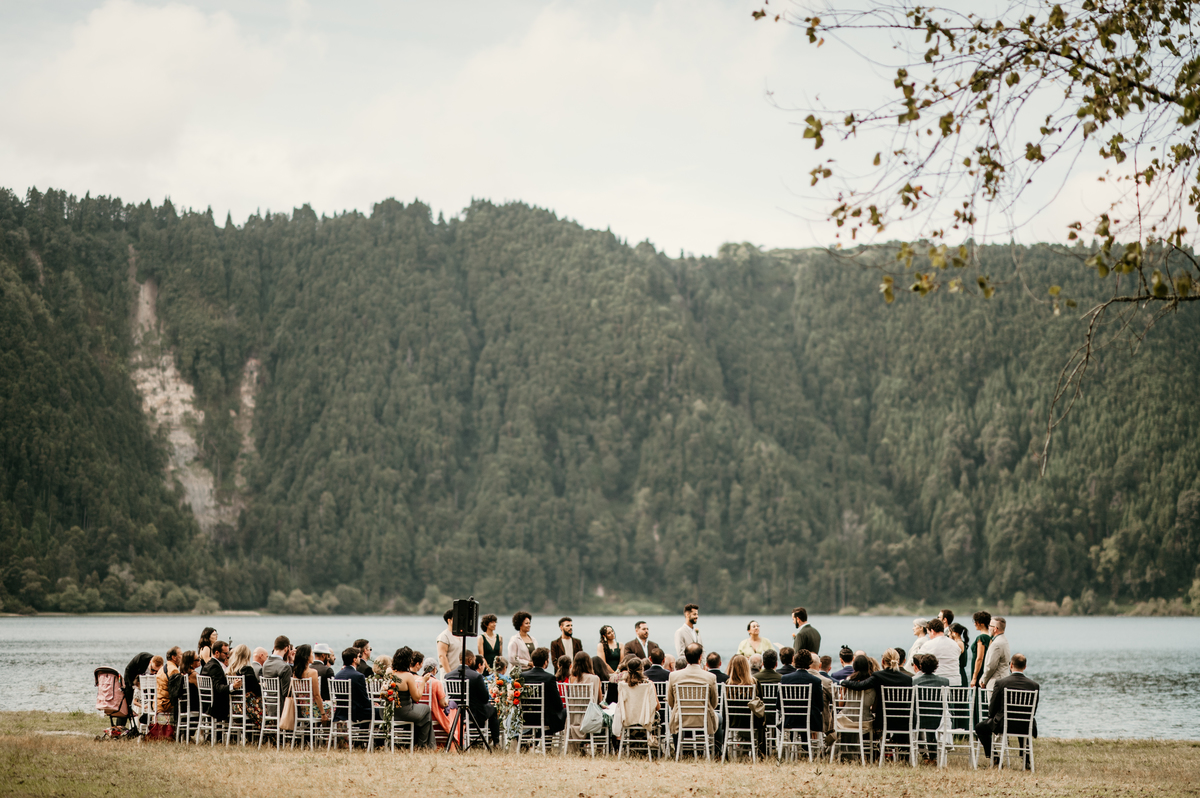 Destination wedding in Azores