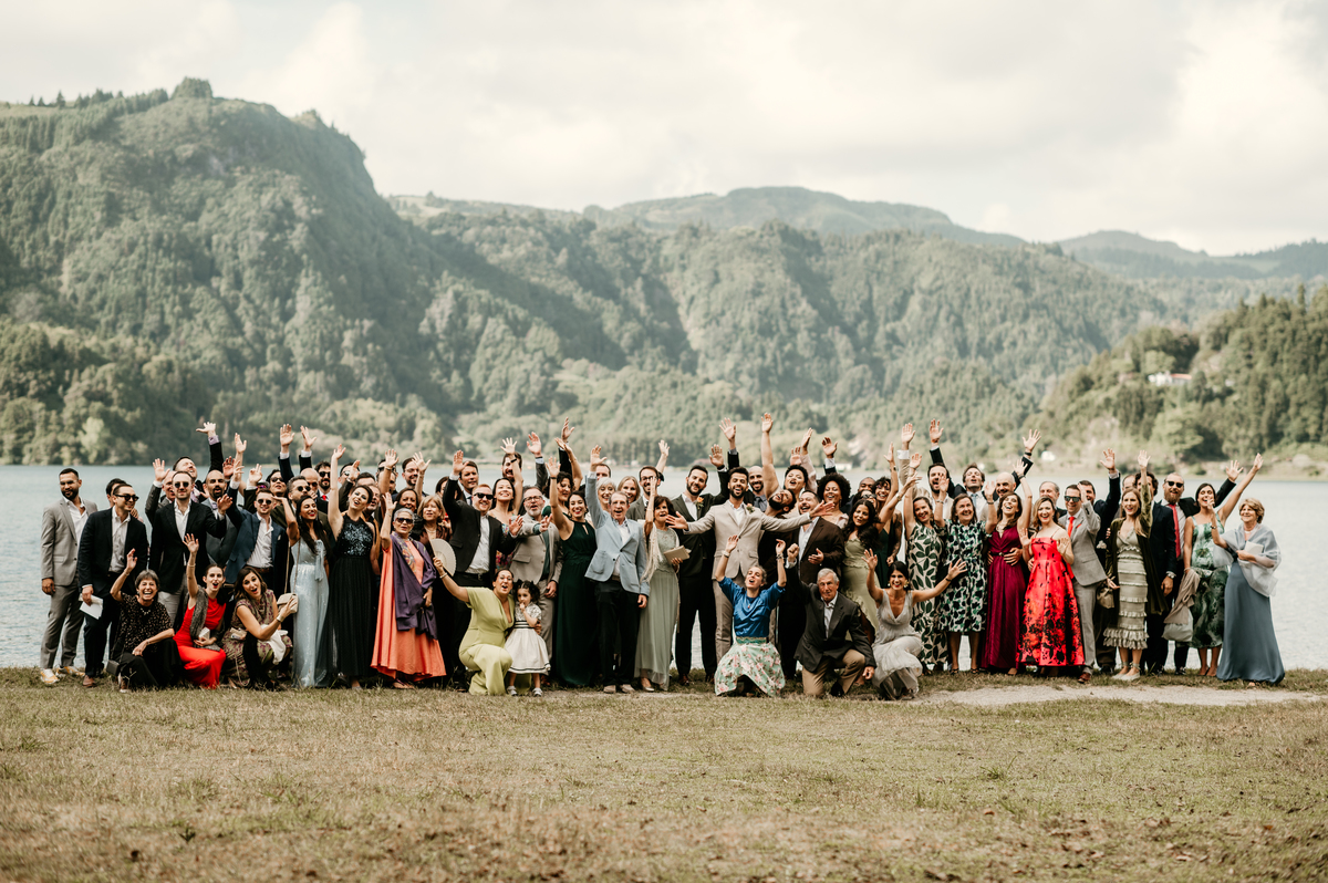 Destination wedding in Azores