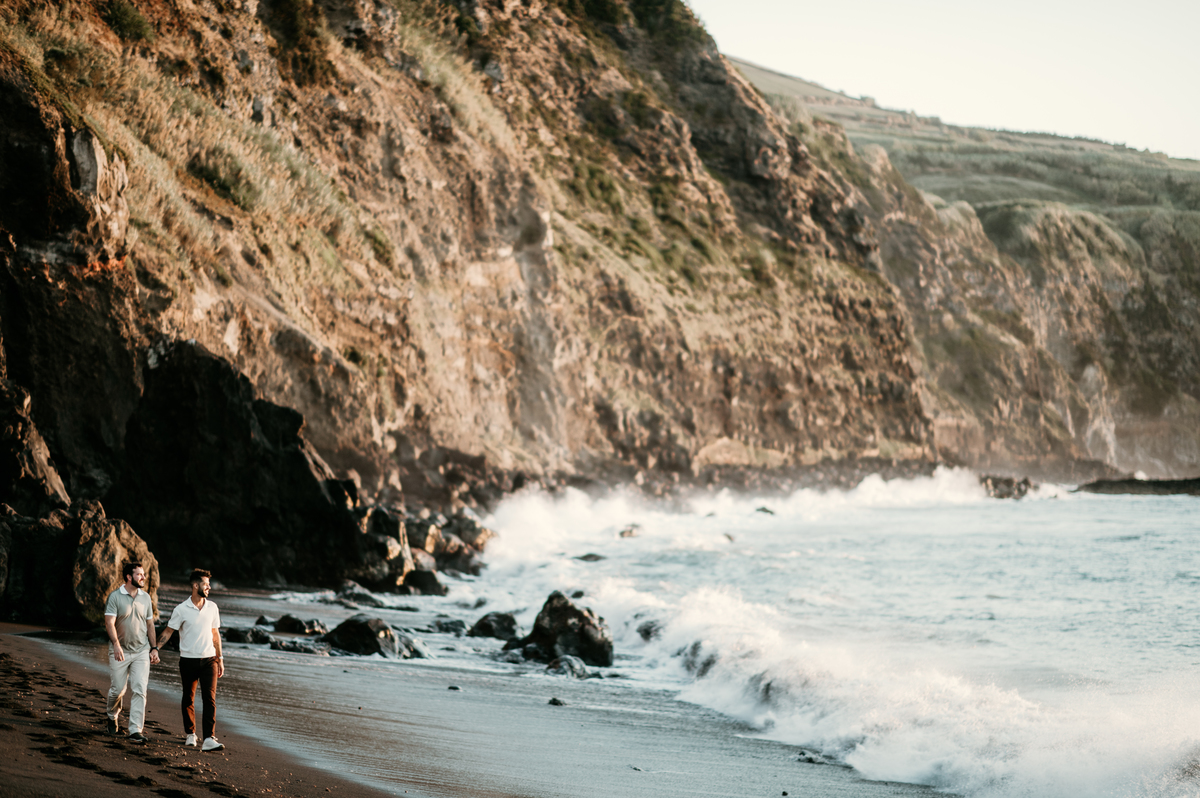 Destination wedding in Azores