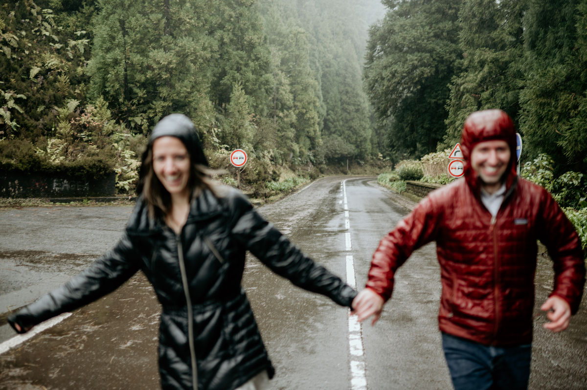 Engagement session in Azores