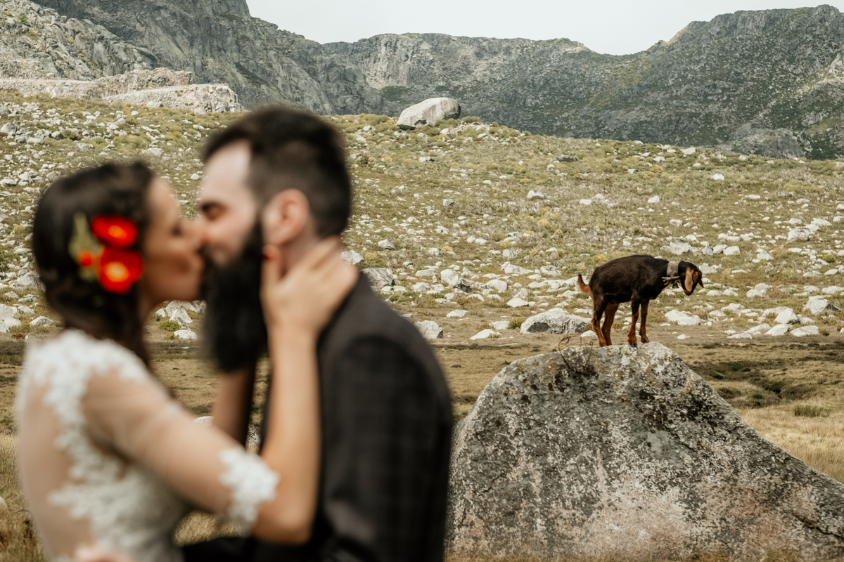 Sessão de noivos Serra da Estrela