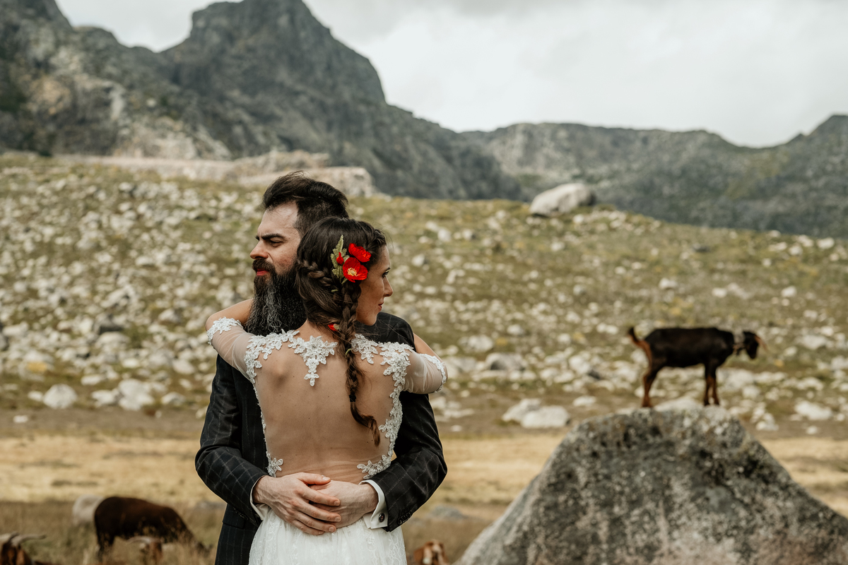 Sessão de noivos Serra da Estrela