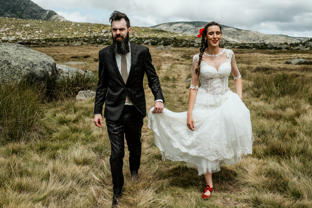 Sessão de noivos Serra da Estrela