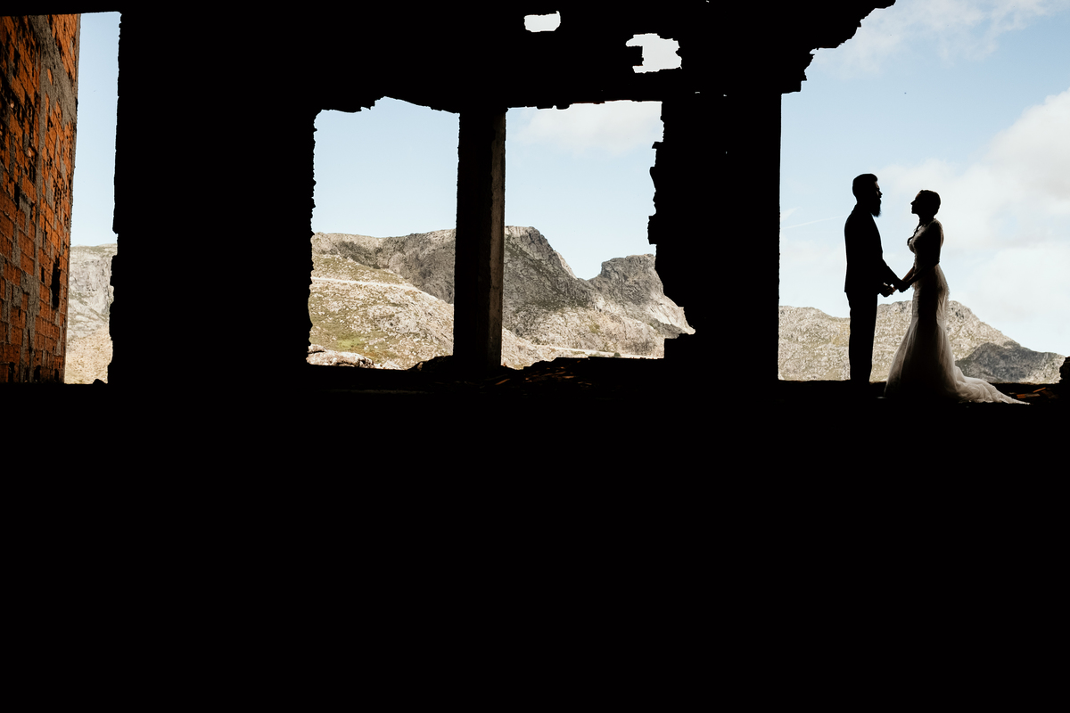 Sessão de noivos Serra da Estrela