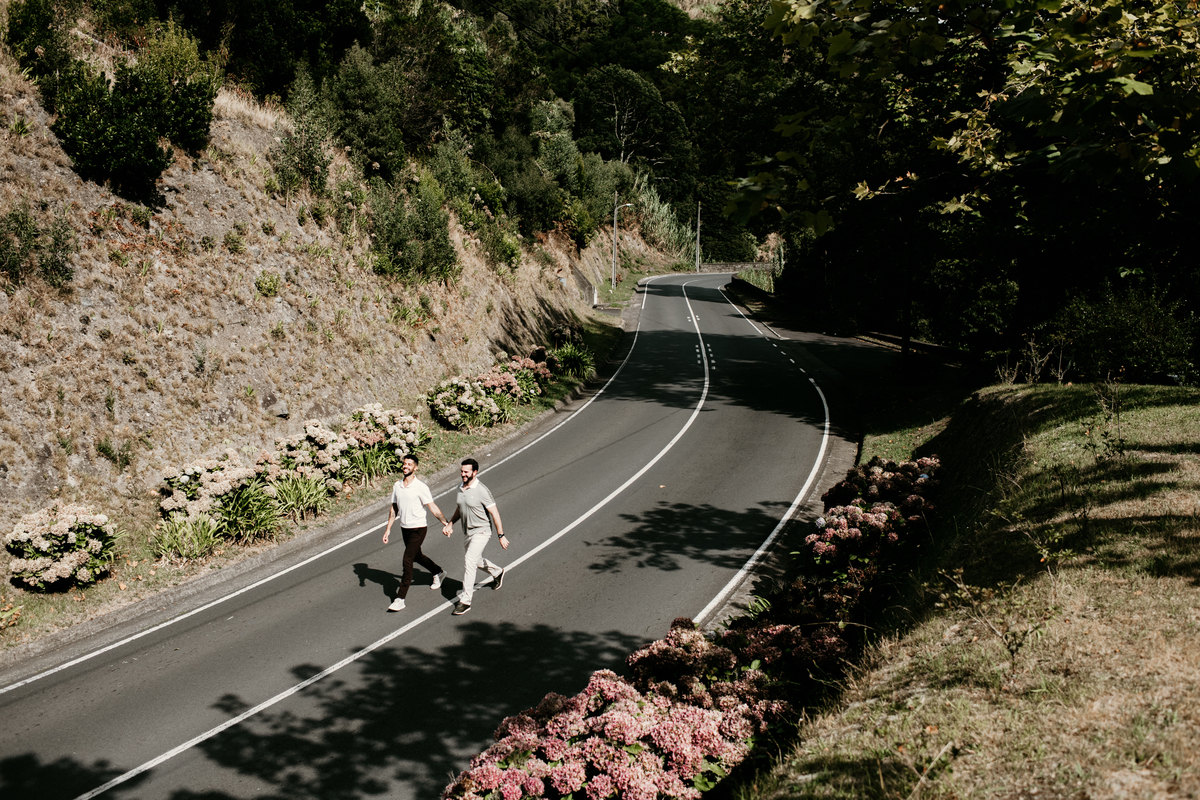 Engagement session in Azores