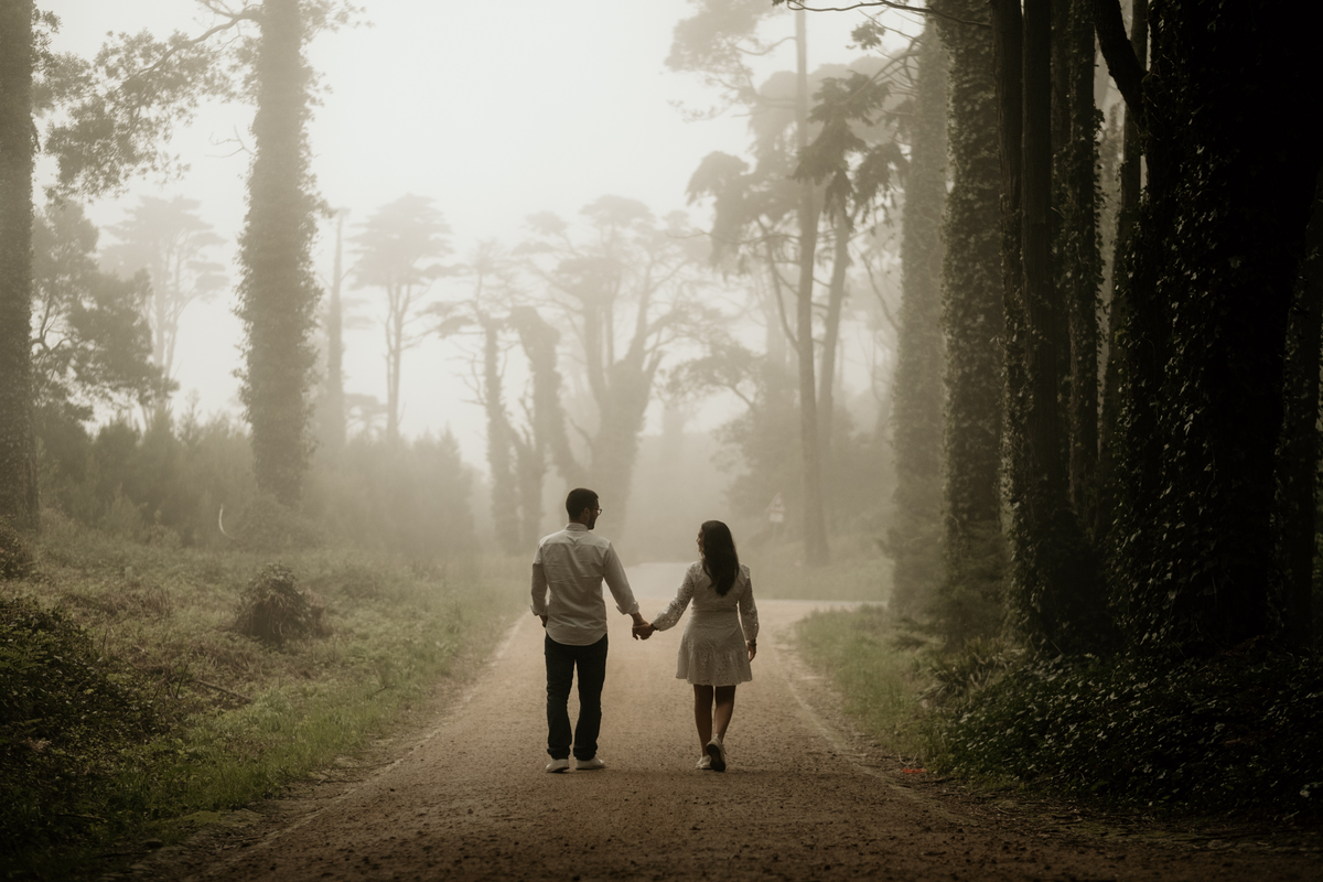 Sessão de namoro em Sintra