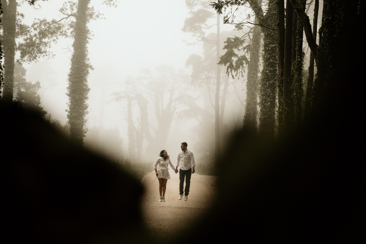 Sessão de namoro em Sintra