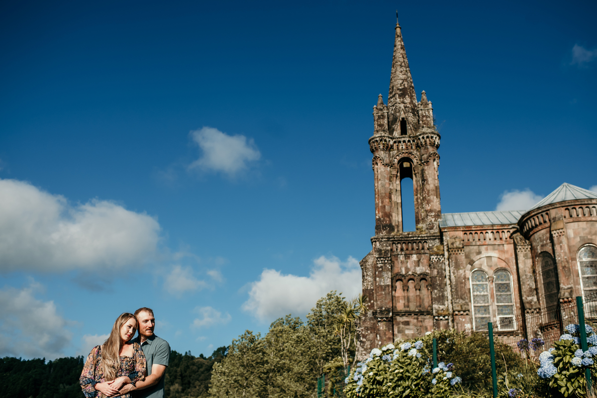 Engagement session in Azores