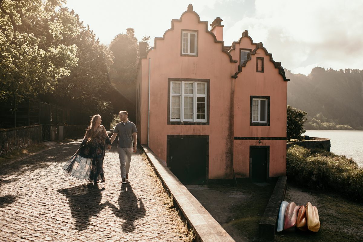 Engagement session in Azores