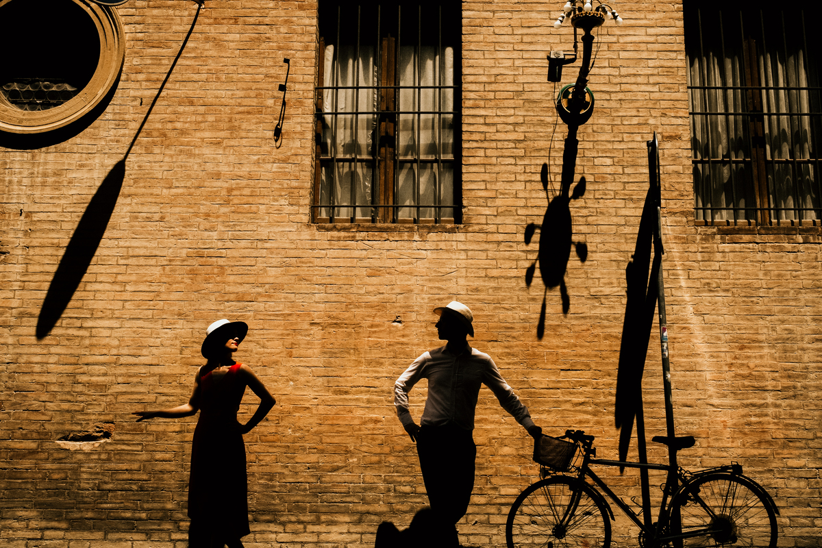 Sessão de namoro na Toscana