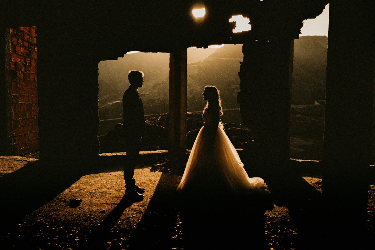 Sessão de noivos na Serra da Estrela