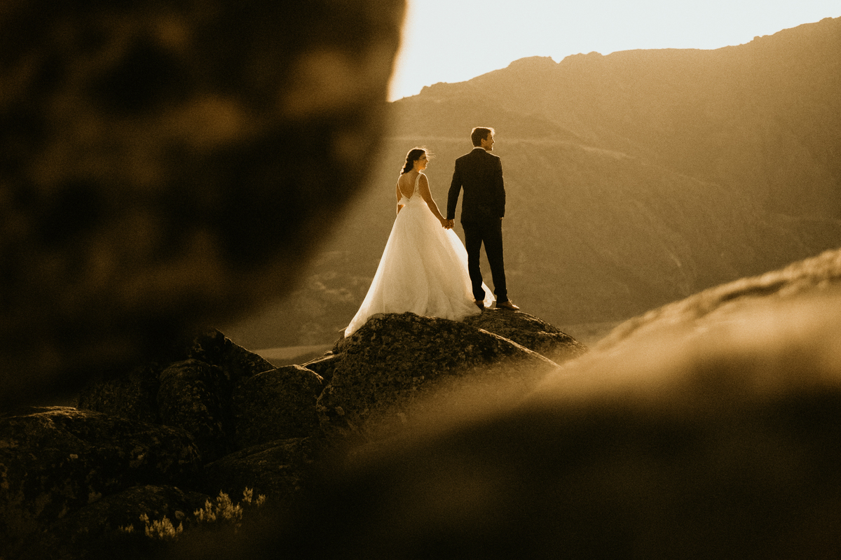 Sessão de noivos na Serra da Estrela