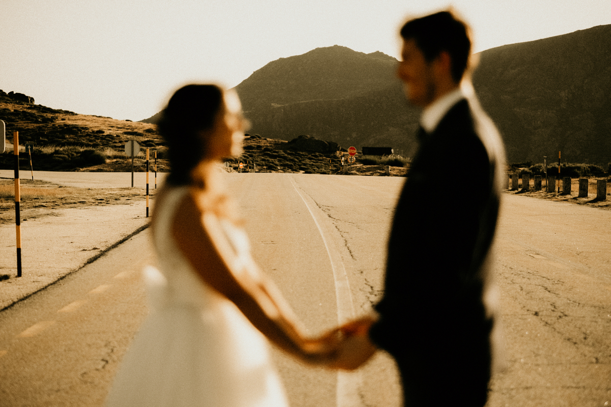 Sessão de noivos na Serra da Estrela