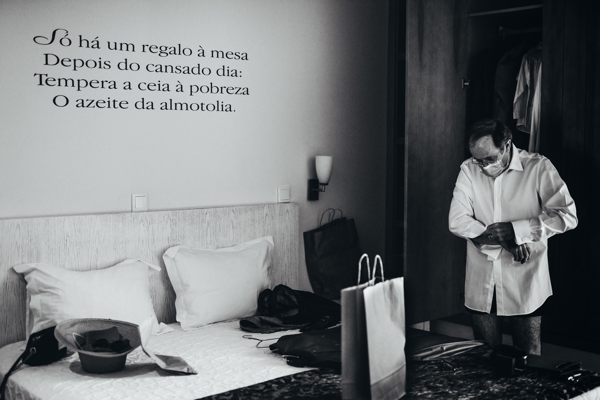 Preparação noivo Herdade da Urgueira